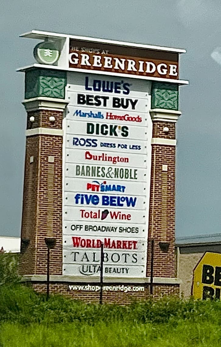 Shops at Greenridge in Greenville, South Carolina
