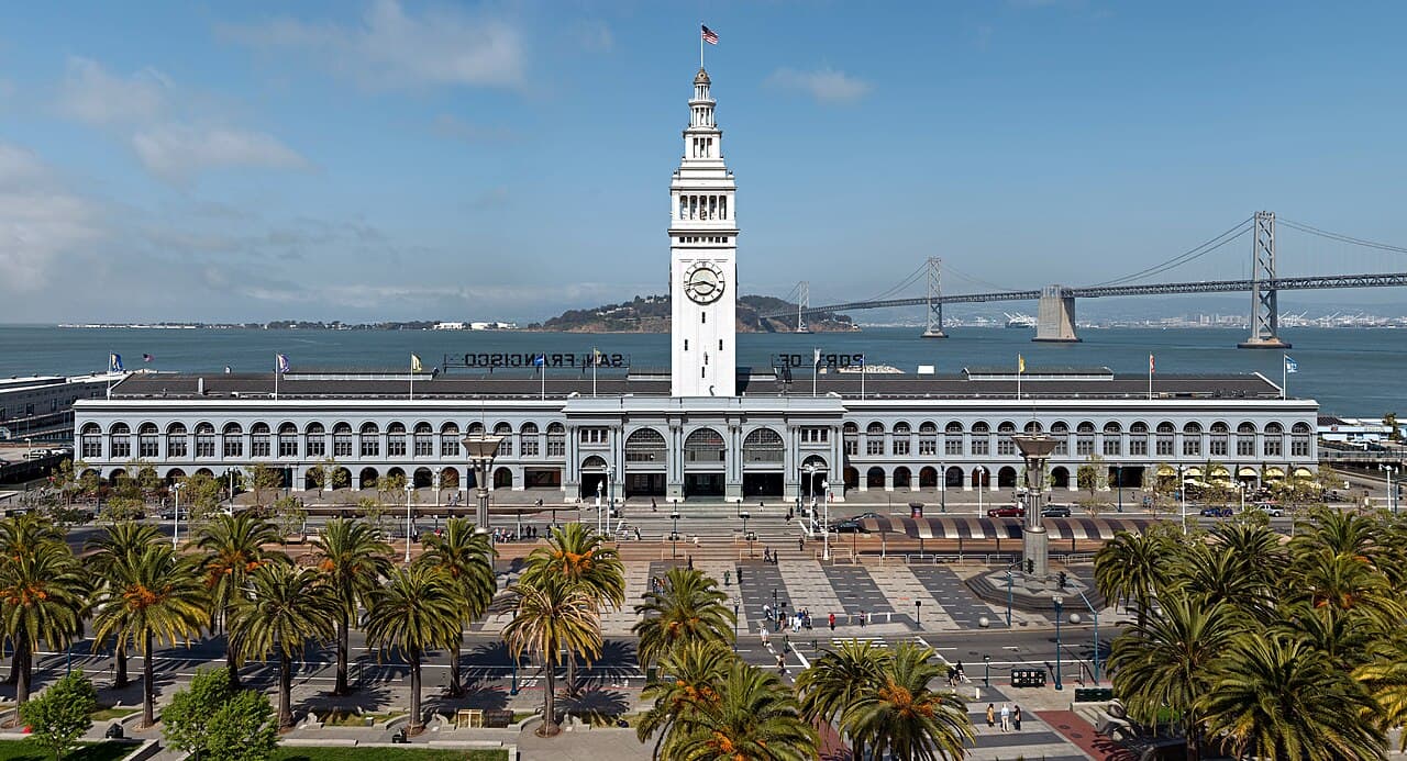 San Francisco Ferry Building in San Francisco, California
