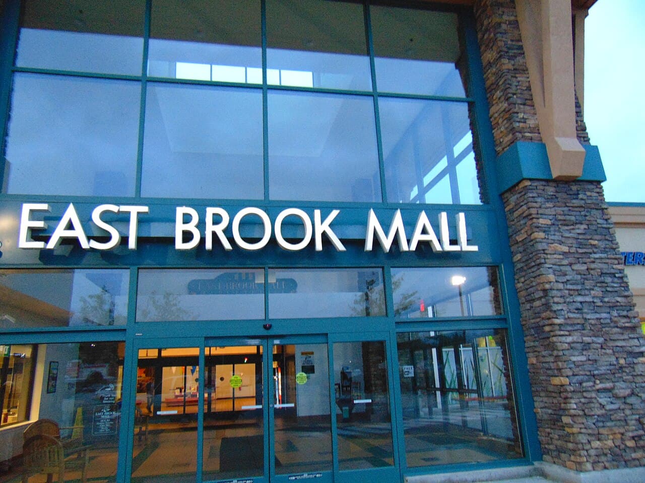 East Brook Mall in Mansfield Center, Connecticut