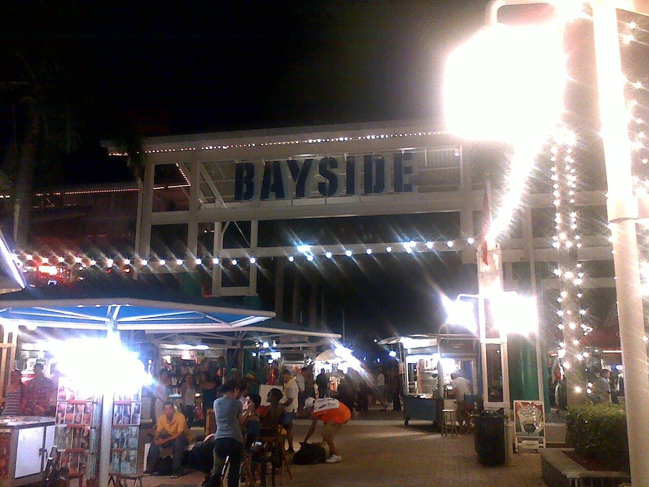 Bayside Marketplace in Miami, Florida
