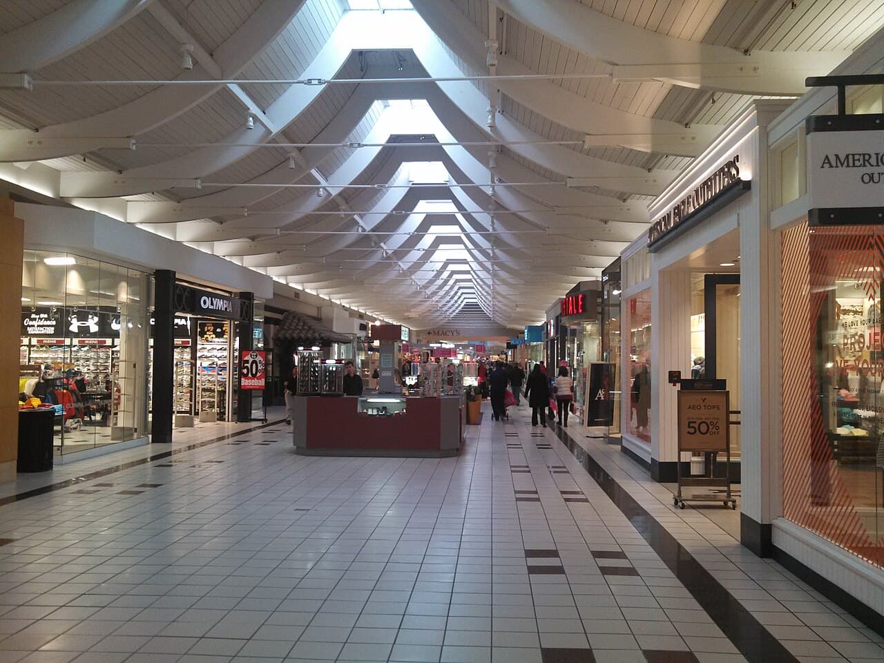 Auburn Mall in Auburn, Massachusetts