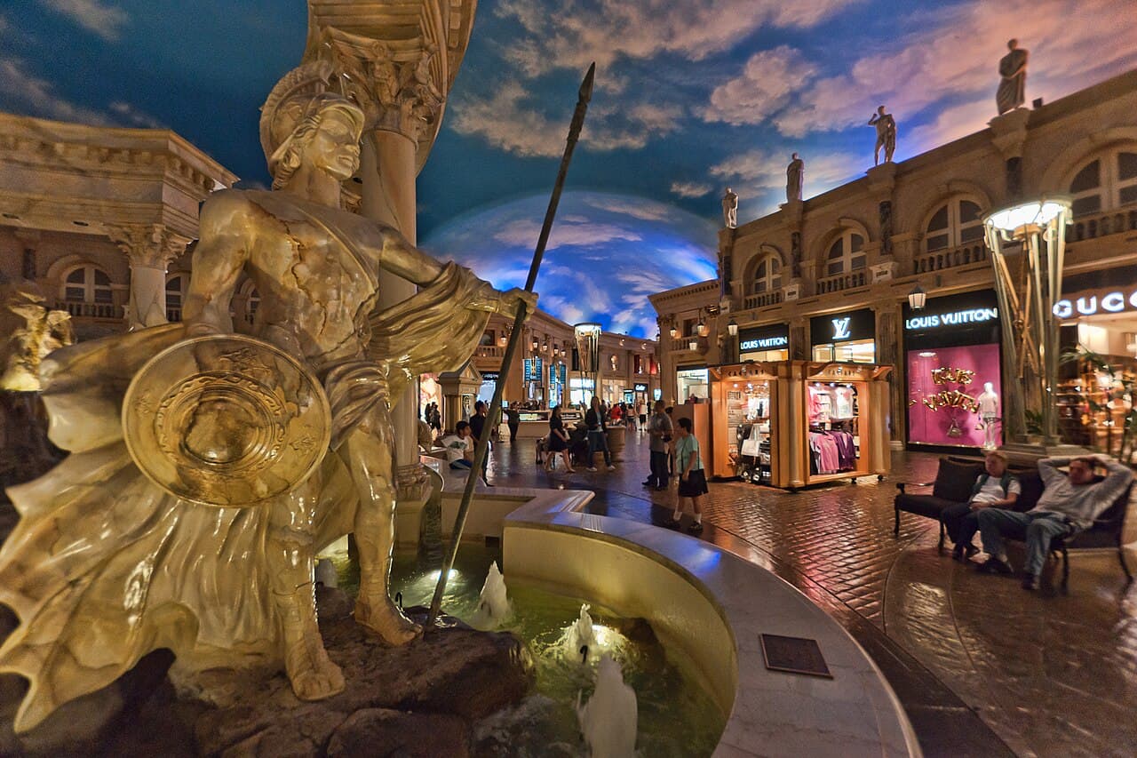 The Forum Shops at Caesars in Las Vegas, Nevada