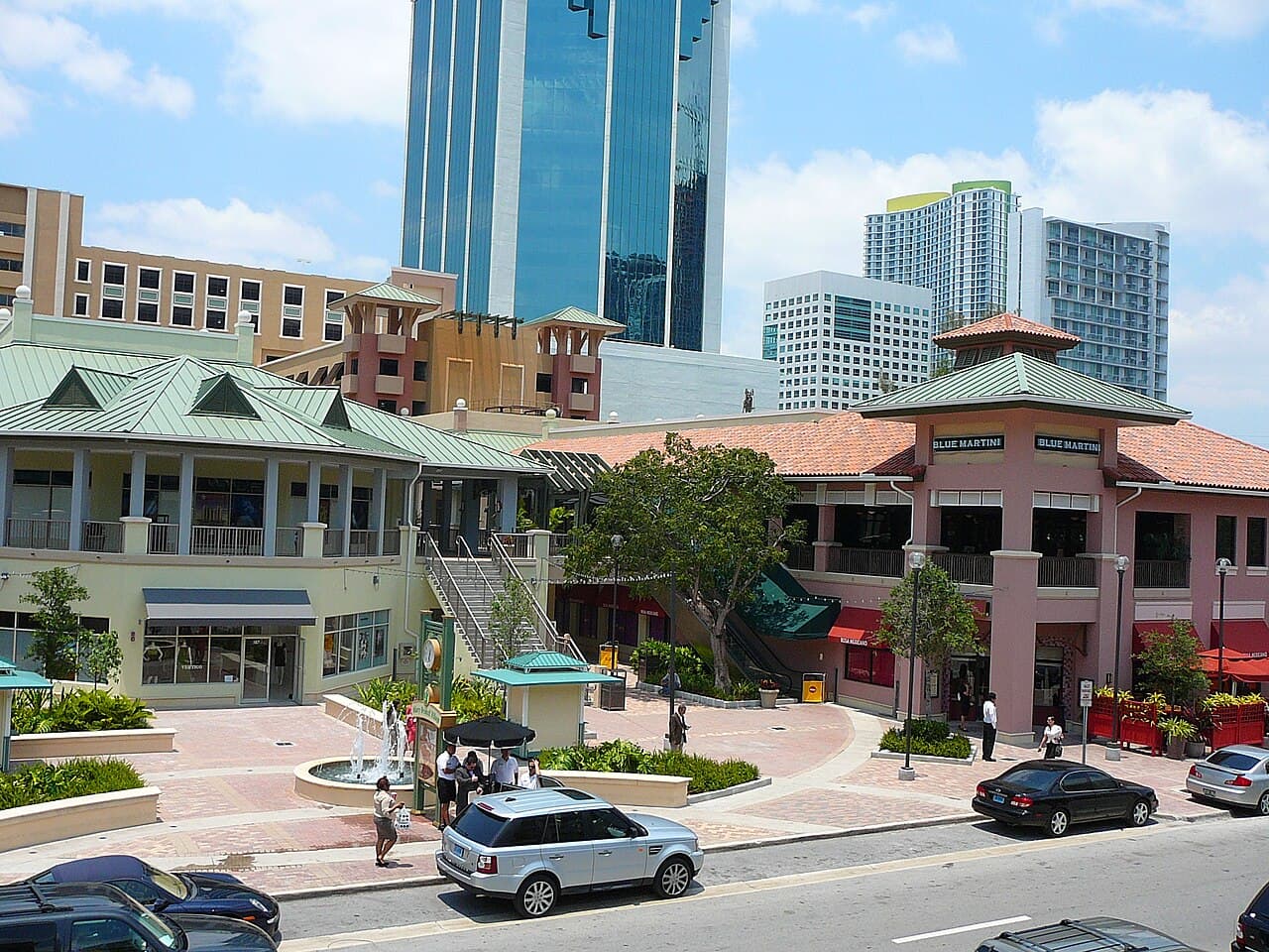 The Shops at Mary Brickell Village in Miami, Florida